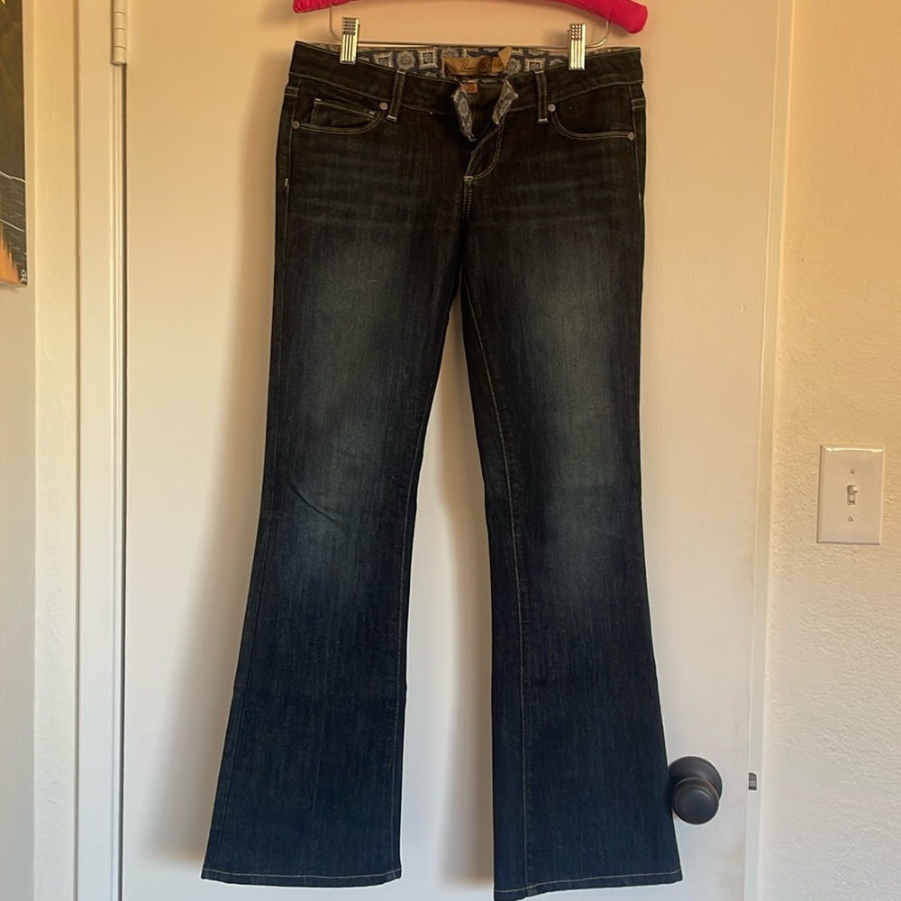 Paige boot cut jeans. Barely worn